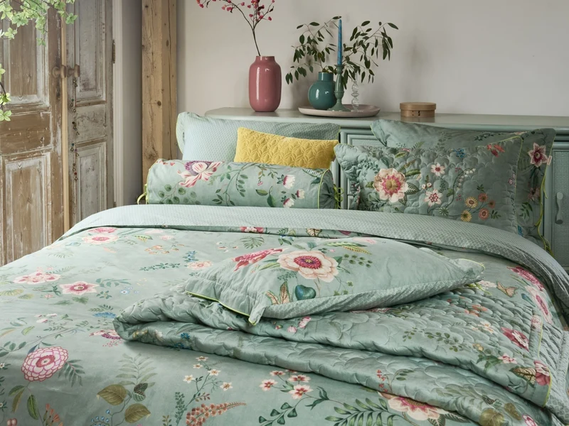 PIP STUDIO Everbloom Kissen grün 35x60cm (1 Stück)