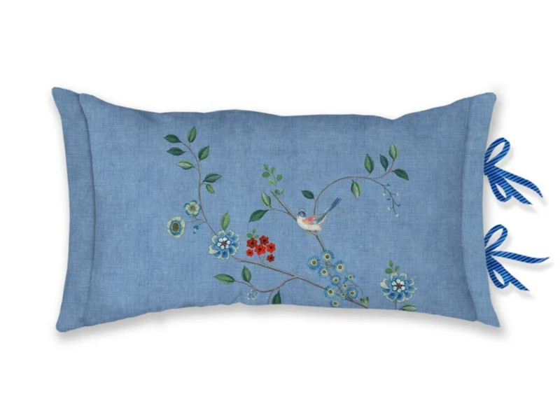 PIP STUDIO Desi Garden Kissen blau 35x60cm (1 Stück)