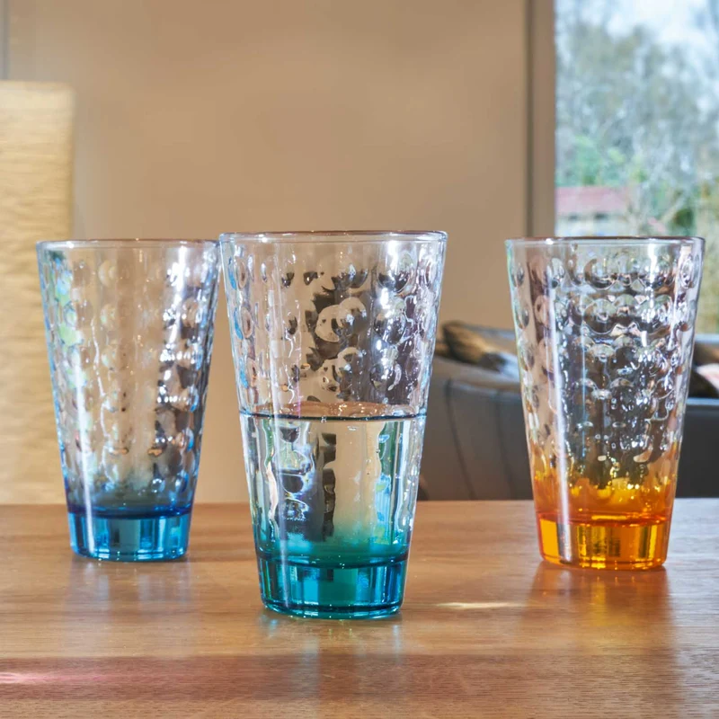 Trinkglas OPTIC 300 ml 6er-Set sortiert