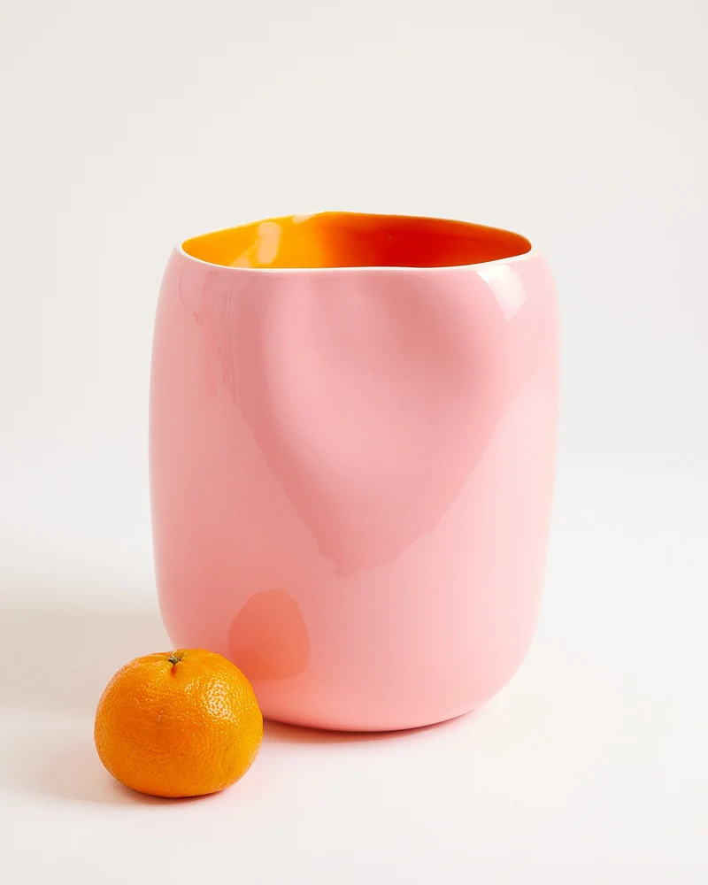 João Vase L rosa orange
