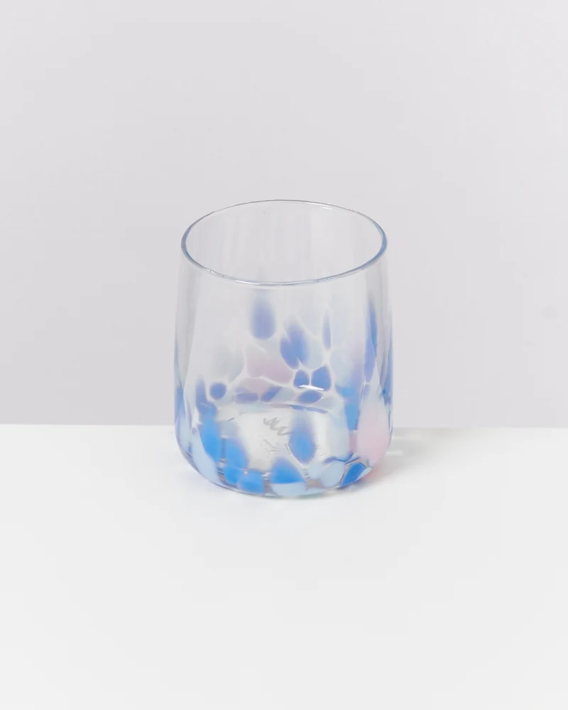 Alegria Glas klein blau rosé