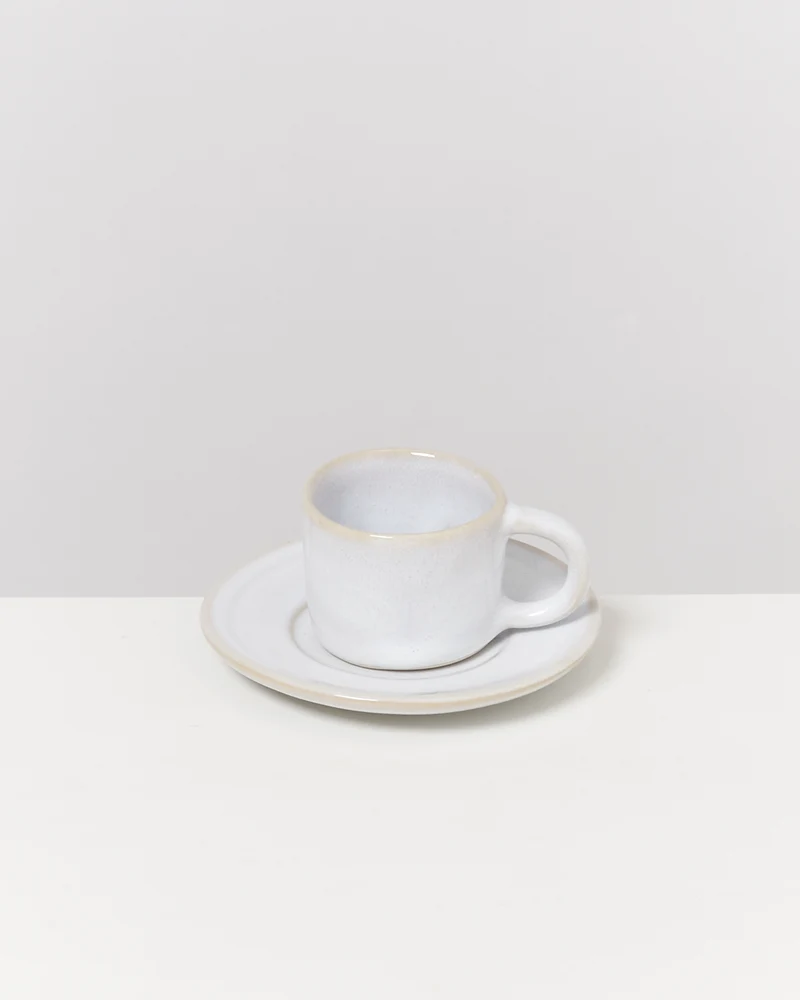 Cordoama Espressountertasse modern weiß