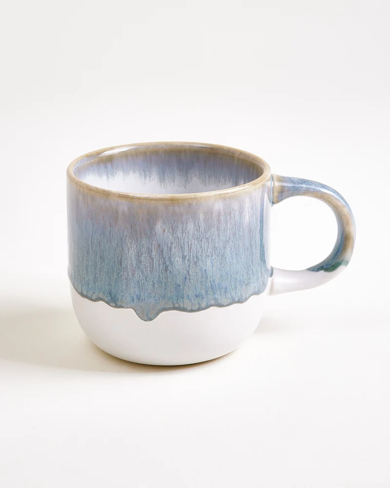 Coimbra Tasse groß graublau