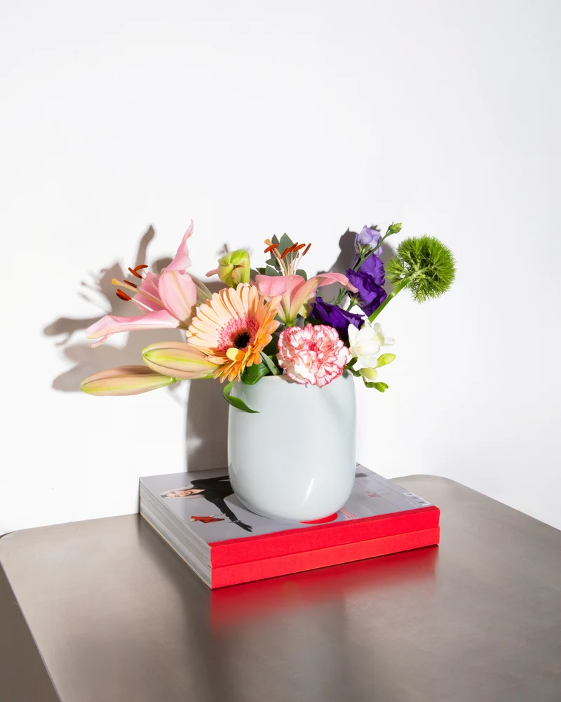 João Vase M hellblau salbei