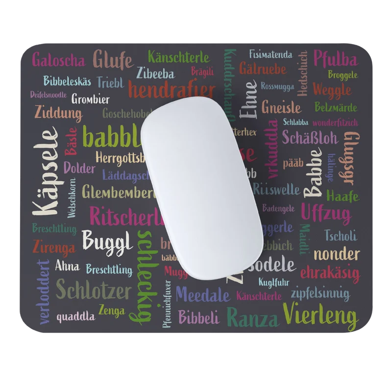 Mundart-Mousepad