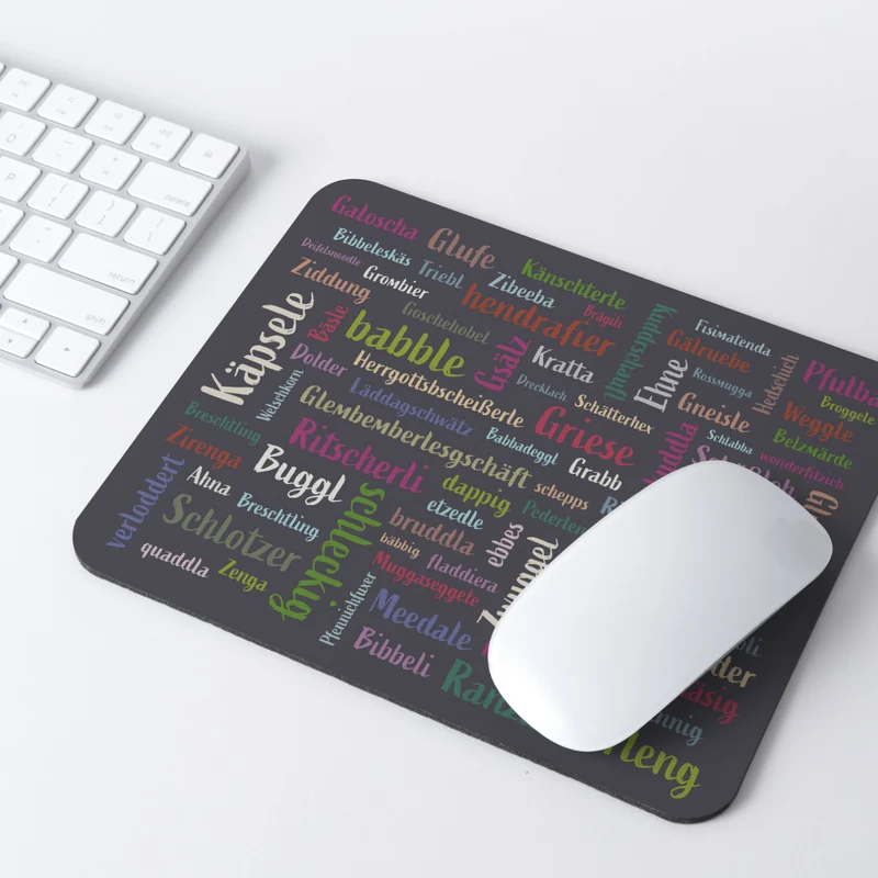 Mundart-Mousepad