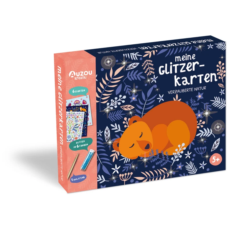Meine Glitzerkarten – Verzauberte Natur