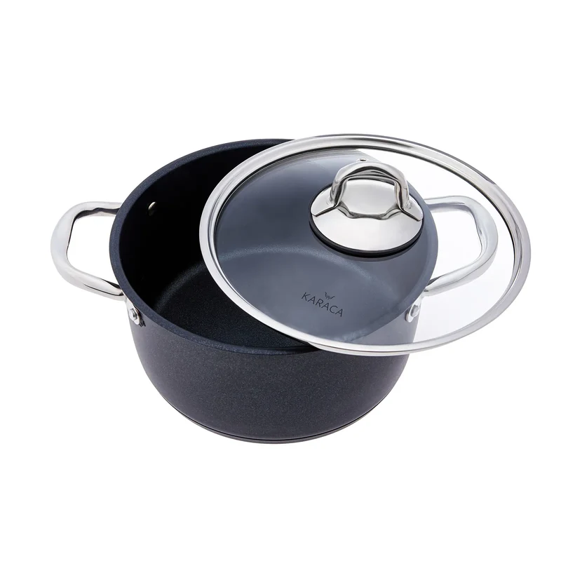 Karaca Diamond Steel Plus 7-teiliges Kochtopfset