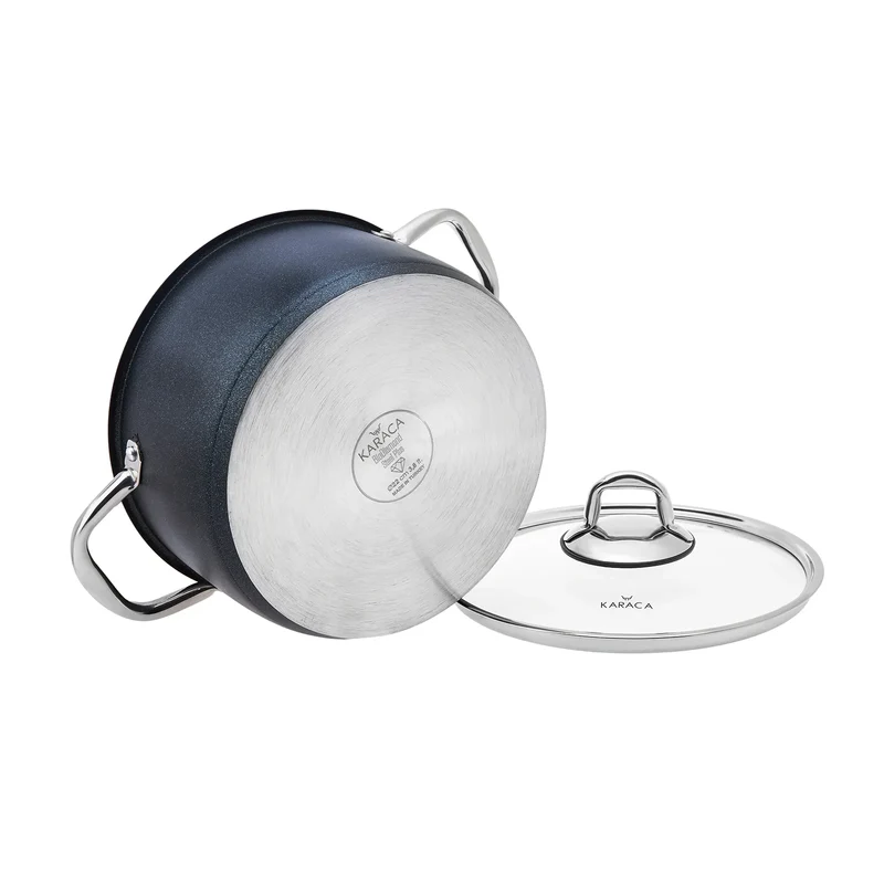 Karaca Diamond Steel Plus 7-teiliges Kochtopfset