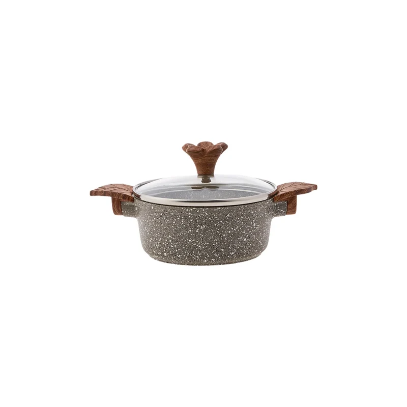 Karaca Dark Silver Mini-Kochgeschirr 12 cm