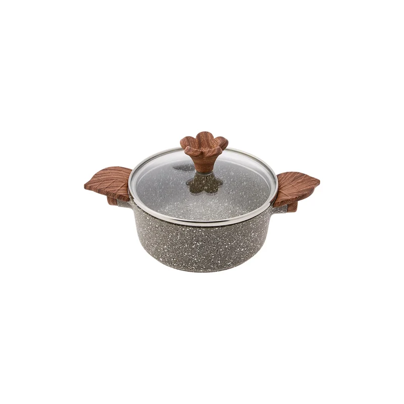 Karaca Dark Silver Mini-Kochgeschirr 12 cm