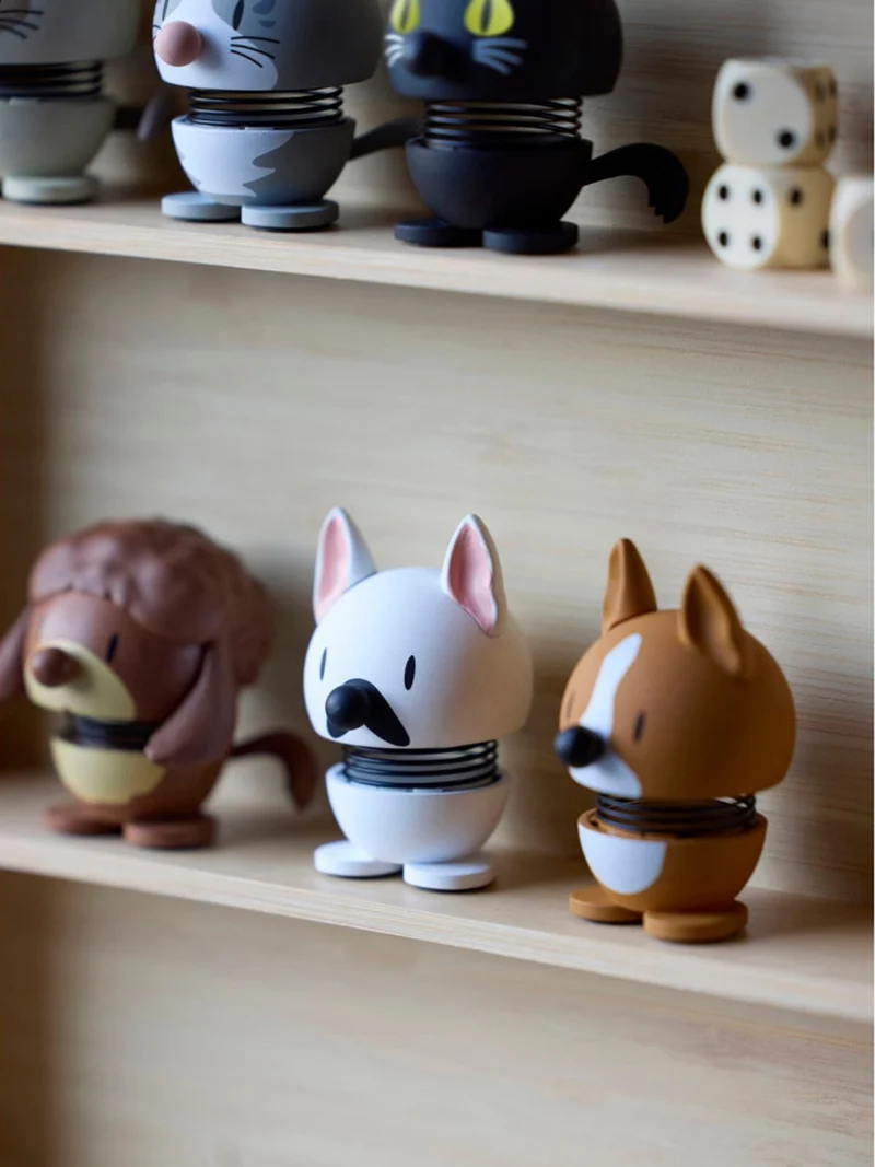 Hoptimist Corgi XS brown 6cm