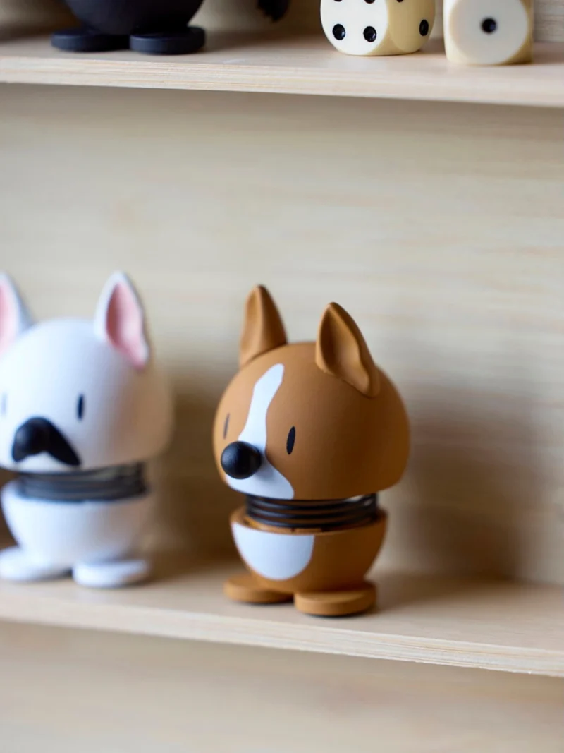 Hoptimist Corgi XS brown 6cm