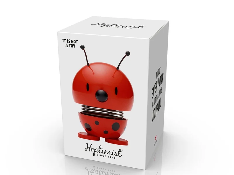 Hoptimist Ladybird red 7,2cm