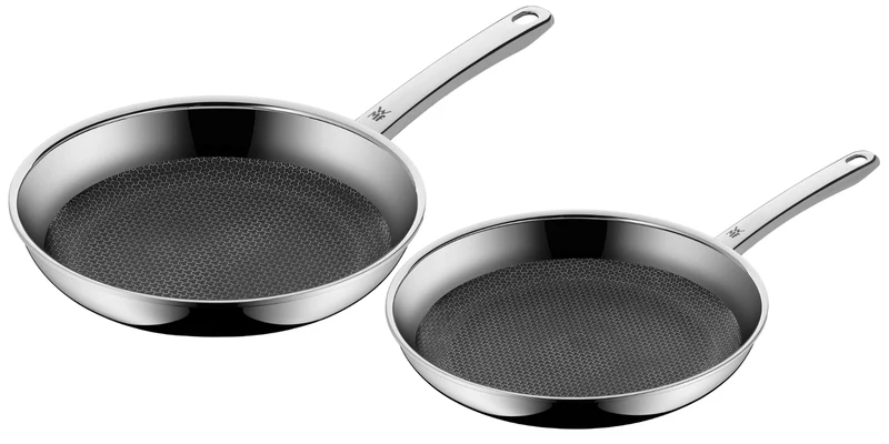 WMF Bratpfannen Set - Profi Resist 2-teilig - ø 24 & 28 cm - geeignet für alle Wärmequellen - Standard Antihaftbeschichtung