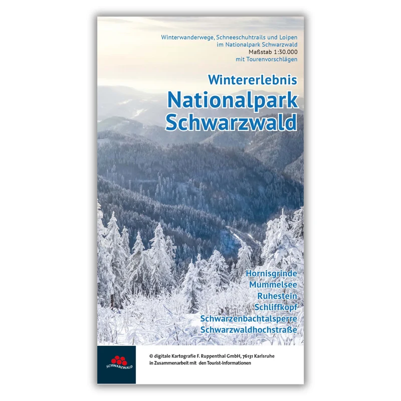 Wanderkarte 'Wintererlebnis Nationalpark Schwarzwald'