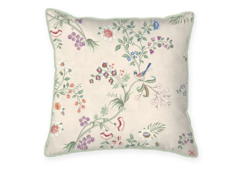 PIP STUDIO Lotus Lullaby Kissen quadratisch off-white 45x45cm (1Stück)