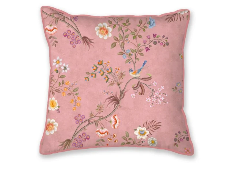 PIP STUDIO Lotus Lullaby Kissen quadratisch pink 45x45cm (1Stück)