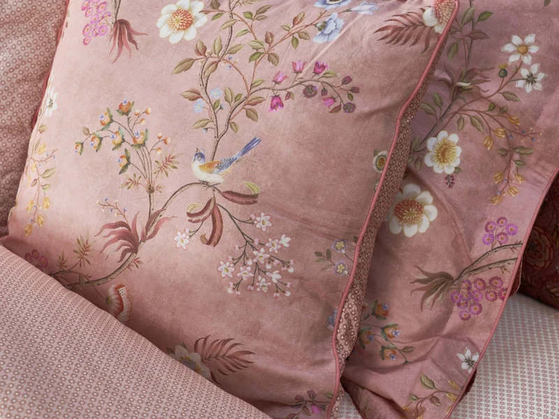 PIP STUDIO Lotus Lullaby Kissen quadratisch pink 45x45cm (1Stück)