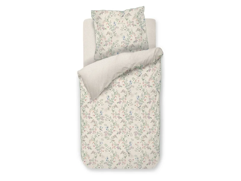 PIP STUDIO Lotus Lullaby Bettwäsche off-white 135x200cm (1 Stück)