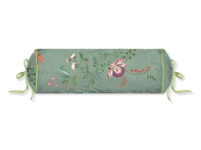 PIP STUDIO Everbloom Kissen Rolle grün 22x70cm (1Stück)