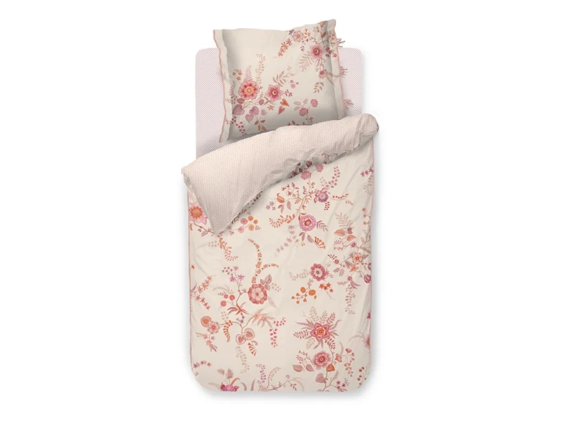 PIP STUDIO Everbloom Bettwäsche light pink 135x200cm (1 Stück)