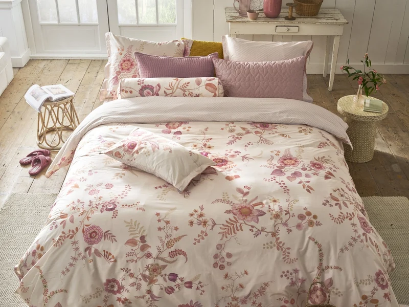 PIP STUDIO Everbloom Bettwäsche light pink 135x200cm (1 Stück)