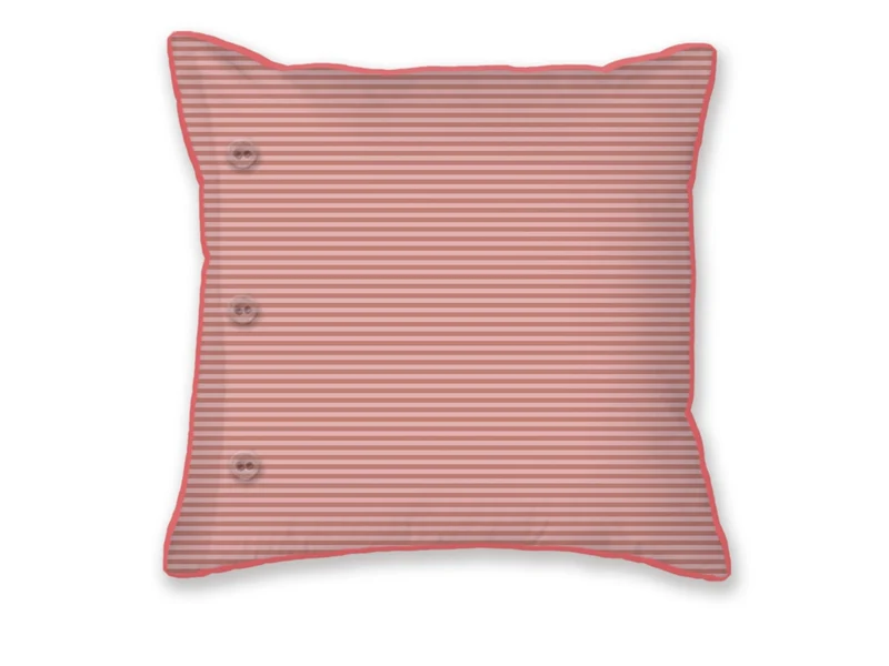 PIP STUDIO Mumbai Night Kissen quadratisch pink 45x45cm (1Stück)