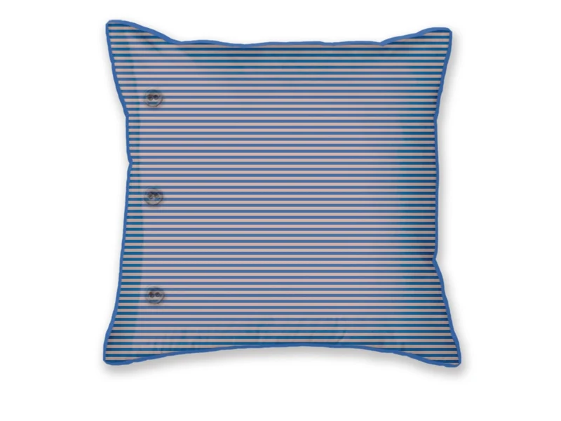 PIP STUDIO Mumbai Night Kissen quadratisch blau 45x45cm (1Stück)