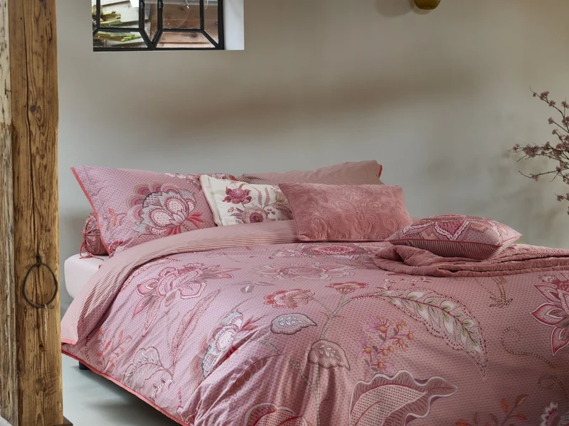 PIP STUDIO Mumbai Night Bettwäsche pink 135x200cm (1 Stück)