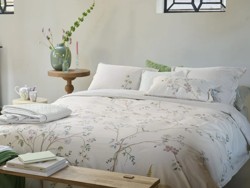 PIP STUDIO Desi Garden Bettwäsche off-white 135x200cm (1 Stück)
