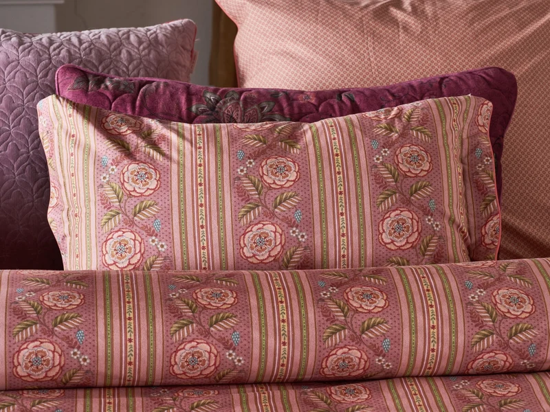 PIP STUDIO Rosa Rani Bettwäsche pink 135x200cm (1 Stück)
