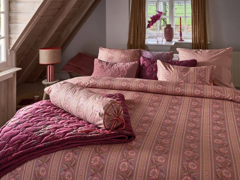 PIP STUDIO Rosa Rani Bettwäsche pink 135x200cm (1 Stück)
