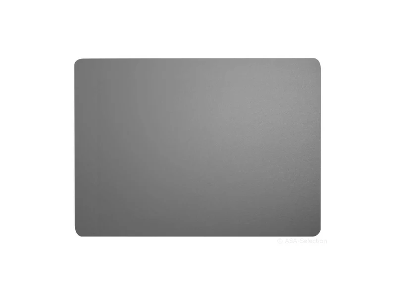 ASA Tischset Lederoptik cement 46x33cm Set4