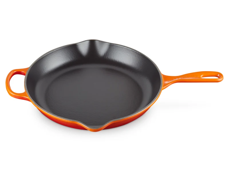 Le Creuset Brat- und Servierpfanne Signature rund ofenrot 30cm