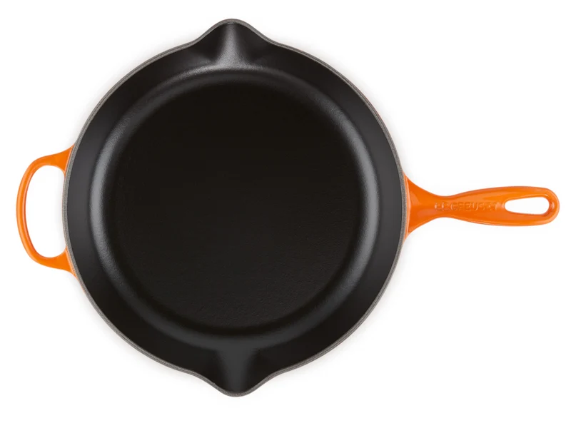 Le Creuset Brat- und Servierpfanne Signature rund ofenrot 30cm