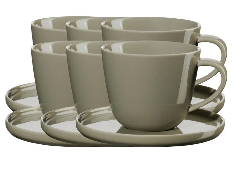 ASA coppa Kaffeetasse mit Untertasse shiso 0,25l Set6
