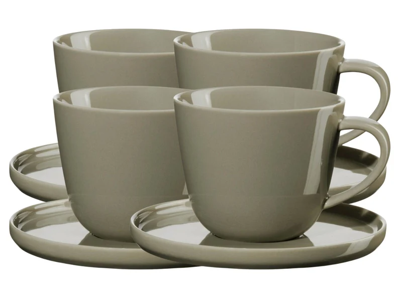 ASA coppa Kaffeetasse mit Untertasse shiso 0,25l Set4