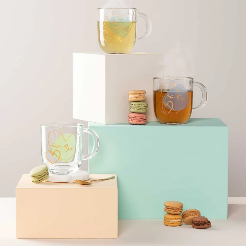 Tasse EMOZIONE 400 ml blau 'Bester Papa'