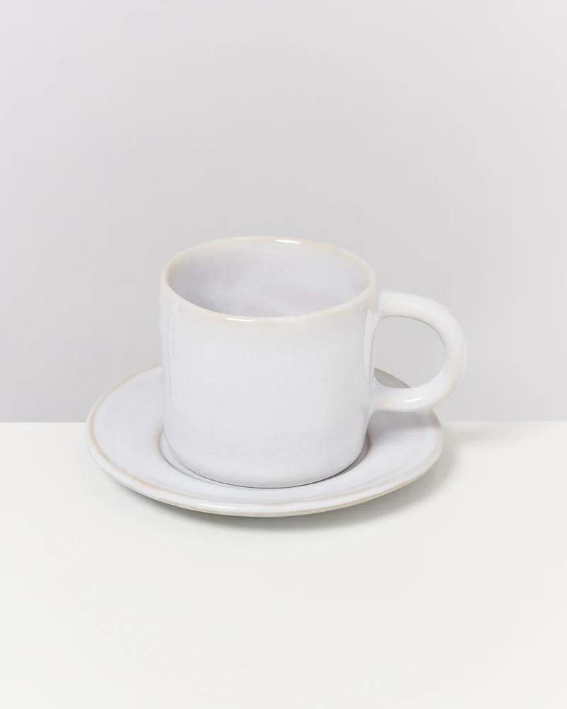 Cordoama Untertasse weiß