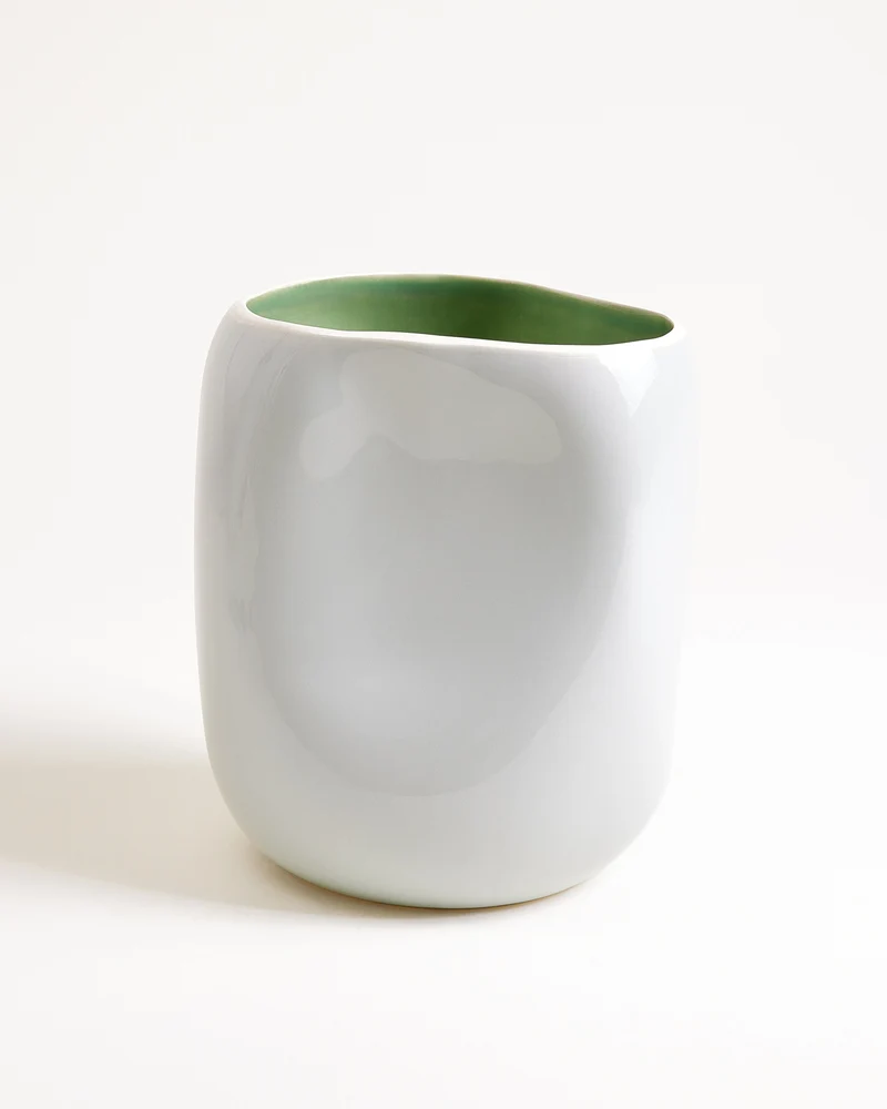 João Vase L hellblau salbei