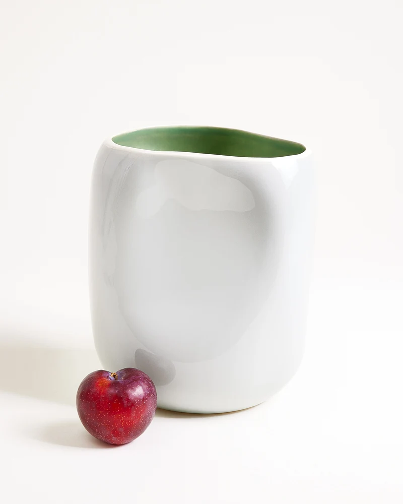João Vase L hellblau salbei