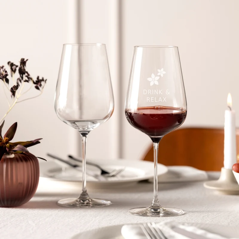 Rotweinglas BRUNELLI 740 ml mit persönlicher Gravur