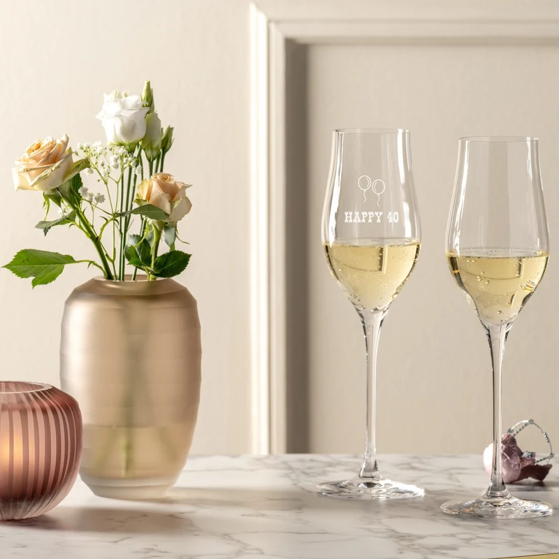 Champagnerglas BRUNELLI 340 ml mit persönlicher Gravur