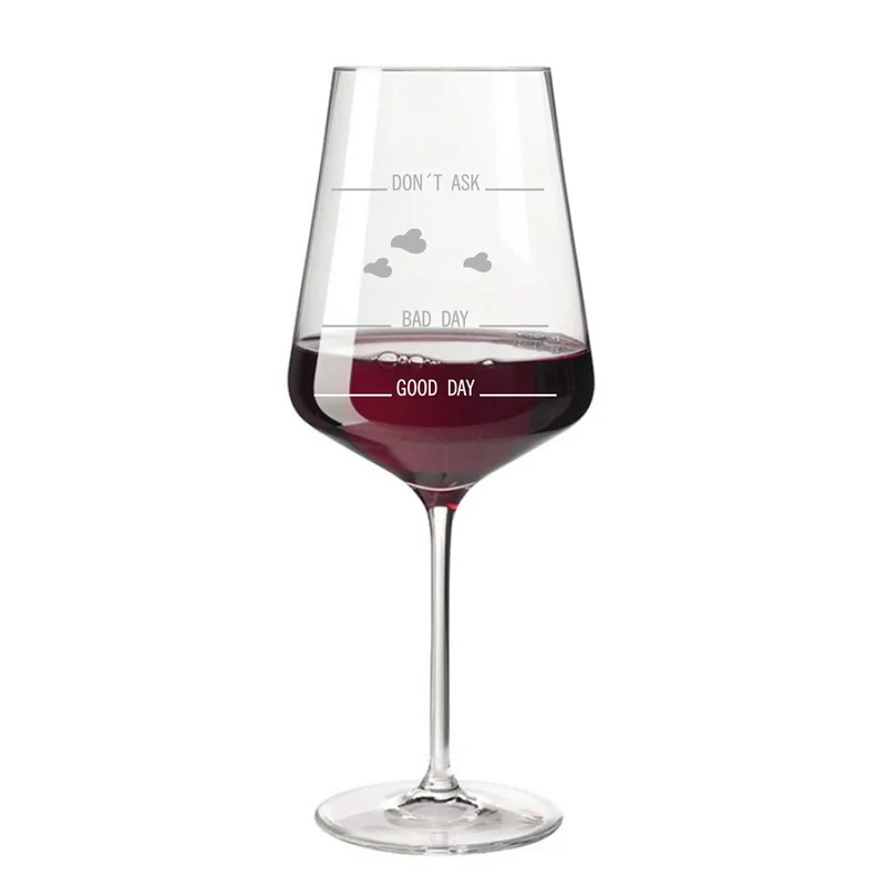 Rotweinglas PUCCINI 750 ml mit Stimmungs-Gravur