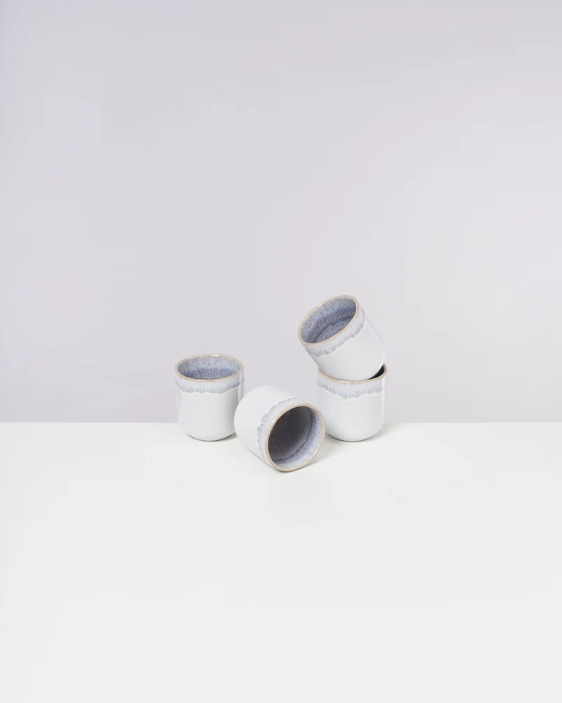 Melides Becher klein stoneblue 4er-Set