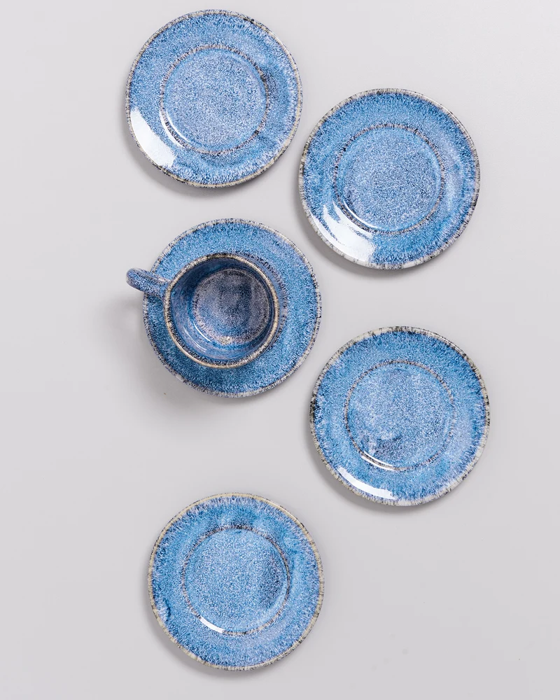 Cordoama Untertasse blau