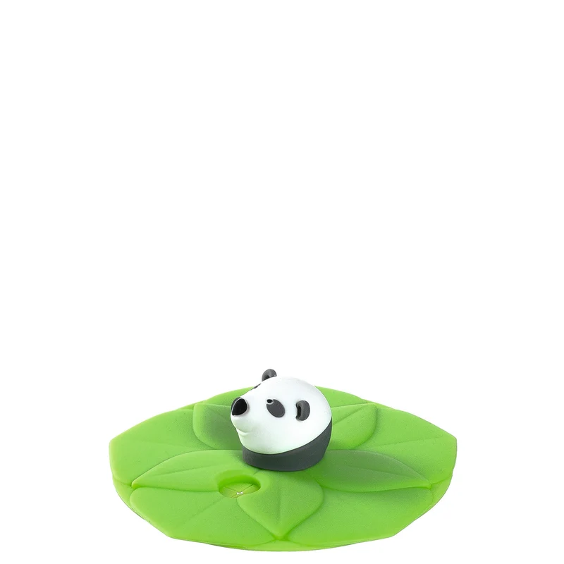Deckel BAMBINI 9 cm grün Panda