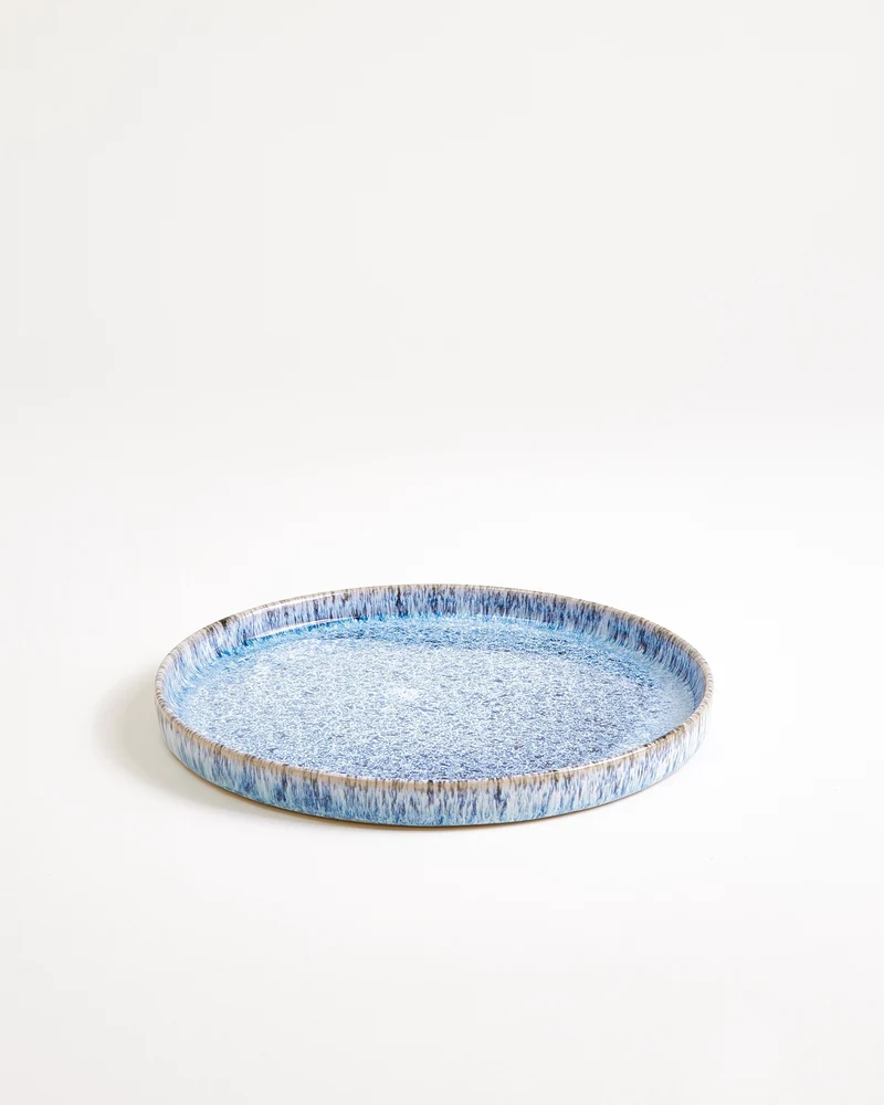 Cordoama Geschirr-Set modern blau 16-teilig
