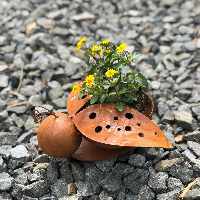Edelrost Marienkäfer 2er-Set